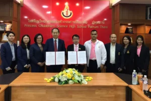 Jinbu ลงนามความร่วมมือกับโรงเรียนวิทยาศาสตร์จุฬาภรณราชวิทยาลัย ปทุมธานี