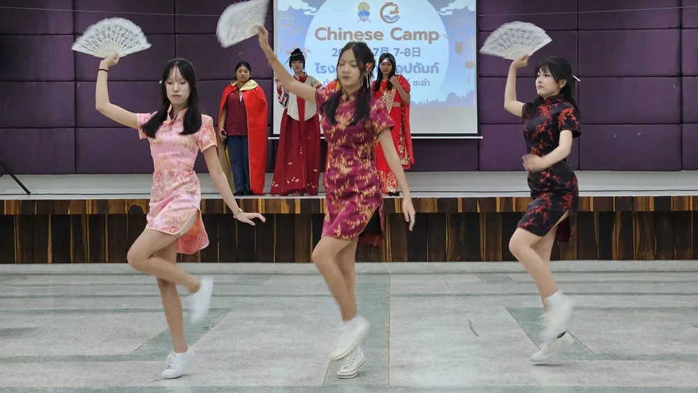 Jinbu จัดค่ายภาษาและวัฒนธรรมจีนให้กับนักเรียนโรงเรียนมารีย์อุปถัมภ์