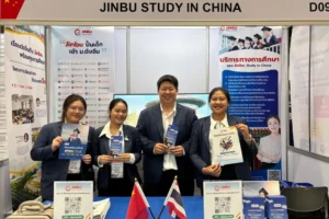 Jinbu ร่วมงาน OCSC Expo 2025 อัปเดตเส้นทางเรียนต่อจีนครบทุกระดับ