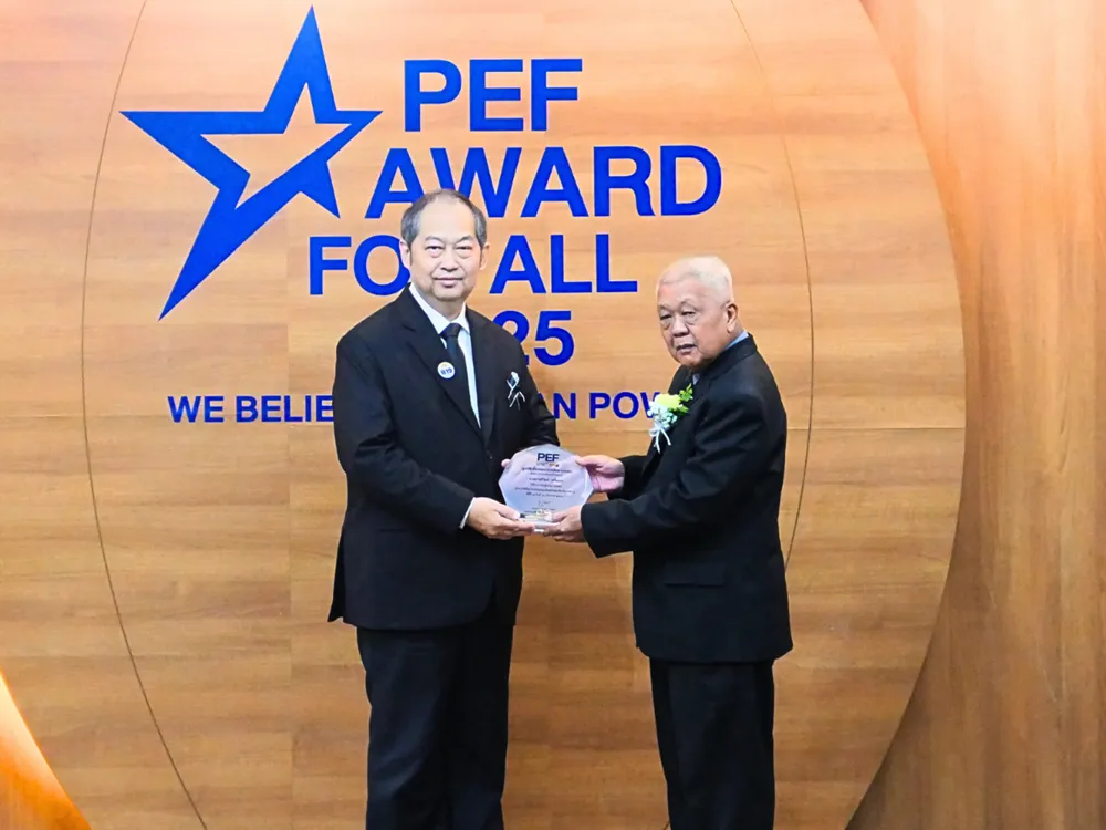 ผู้บริหาร Jinbu ได้รับรางวัลผู้บริหารดีเด่น PEF Award for ALL ประจำปี 2568