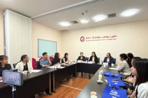 Jinbu จัดงานเสวนาการเตรียมตัวสำหรับสอบ CSCA ร่วมกับ Jiangsu Normal University