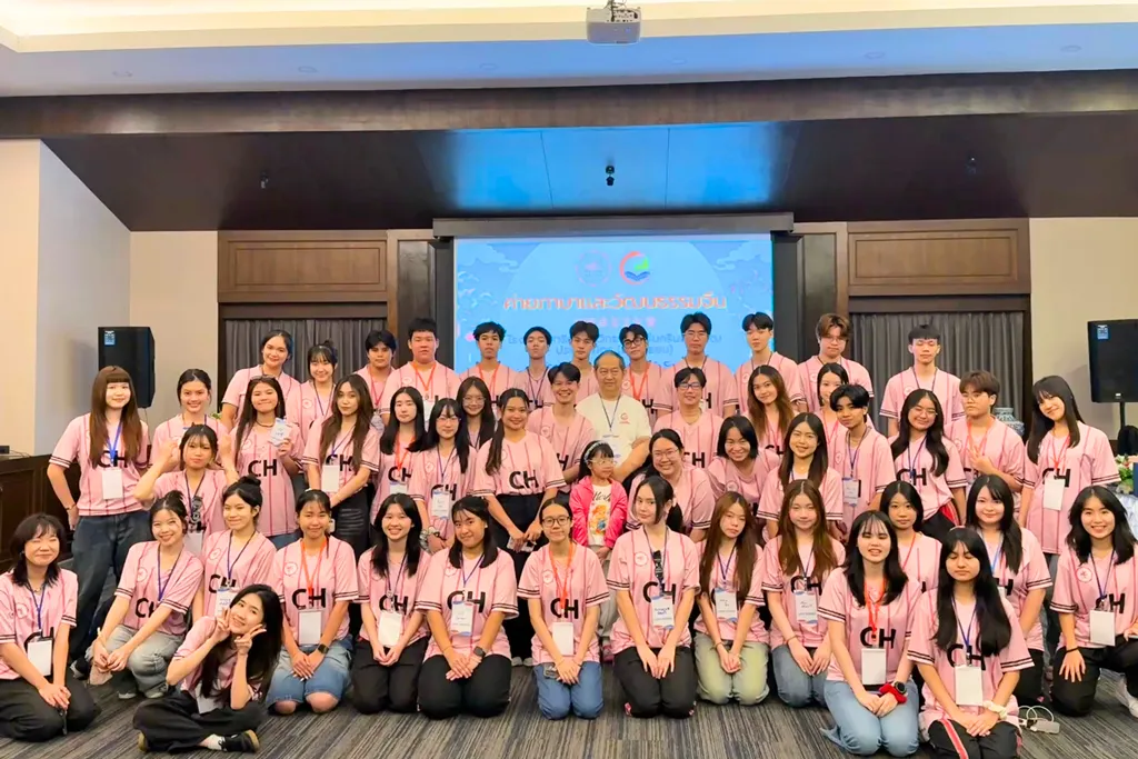 นักเรียนร่วมกิจกรรมค่ายภาษาและวัฒนธรรมจีน จัดโดย Jinbu ณ จังหวัดชลบุรี